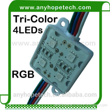 Hot sale efficiency SMD5050 4LEDs 12v dc colorful led module